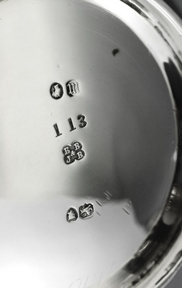 Royal Silver Brandy Saucepan - Queen Victoria, Prince Christian Victor, Boer War
